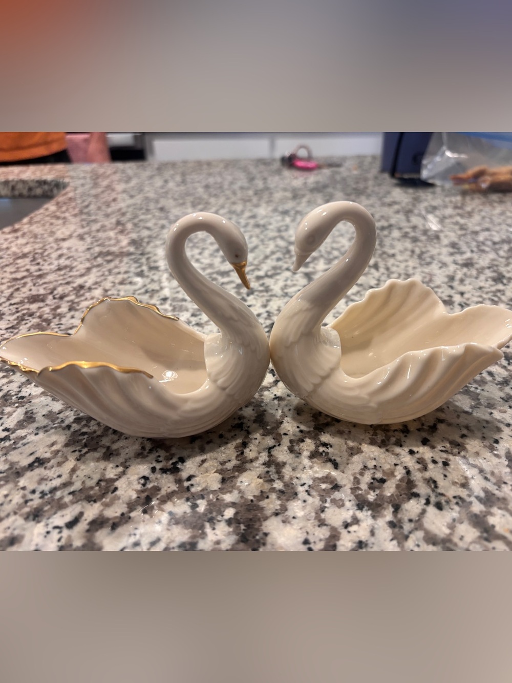 Lenox swan pair